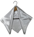 Shanlin Solid Color Silk Feel Satin Square Scarf Bandanas (23.5"X23.5")