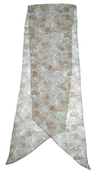 Shanlin Vintage Polka Dot Chiffon Skinny Scarf – Lightweight Retro Long Ribbon for Neck, Hair, Hat