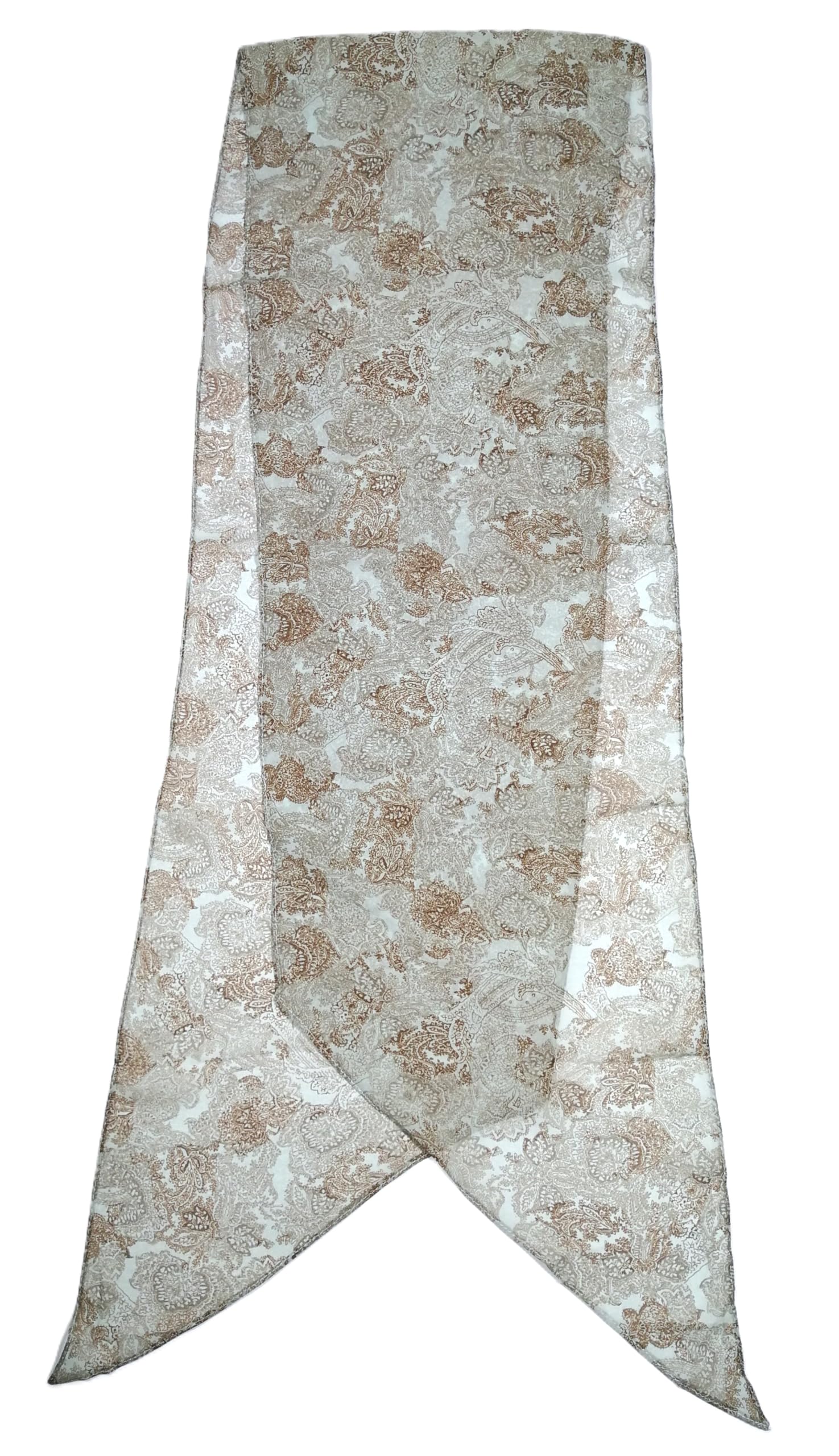 Shanlin Vintage Polka Dot Chiffon Skinny Scarf – Lightweight Retro Long Ribbon for Neck, Hair, Hat