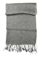 Shanlin Unisex Natural Color 100% Linen Scarves for Men and Women