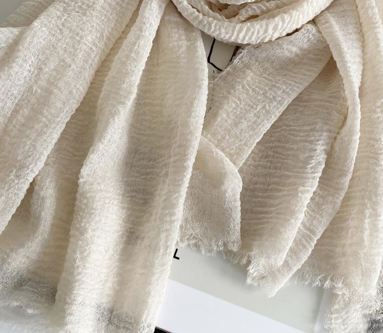 Shanlin Unisex Lightweight Floral & Pattern Scarves for Women – 185 x 90 cm