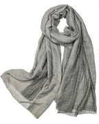 Shanlin Super Large Cotton Blend Lace Scarves for Women (76"x42")