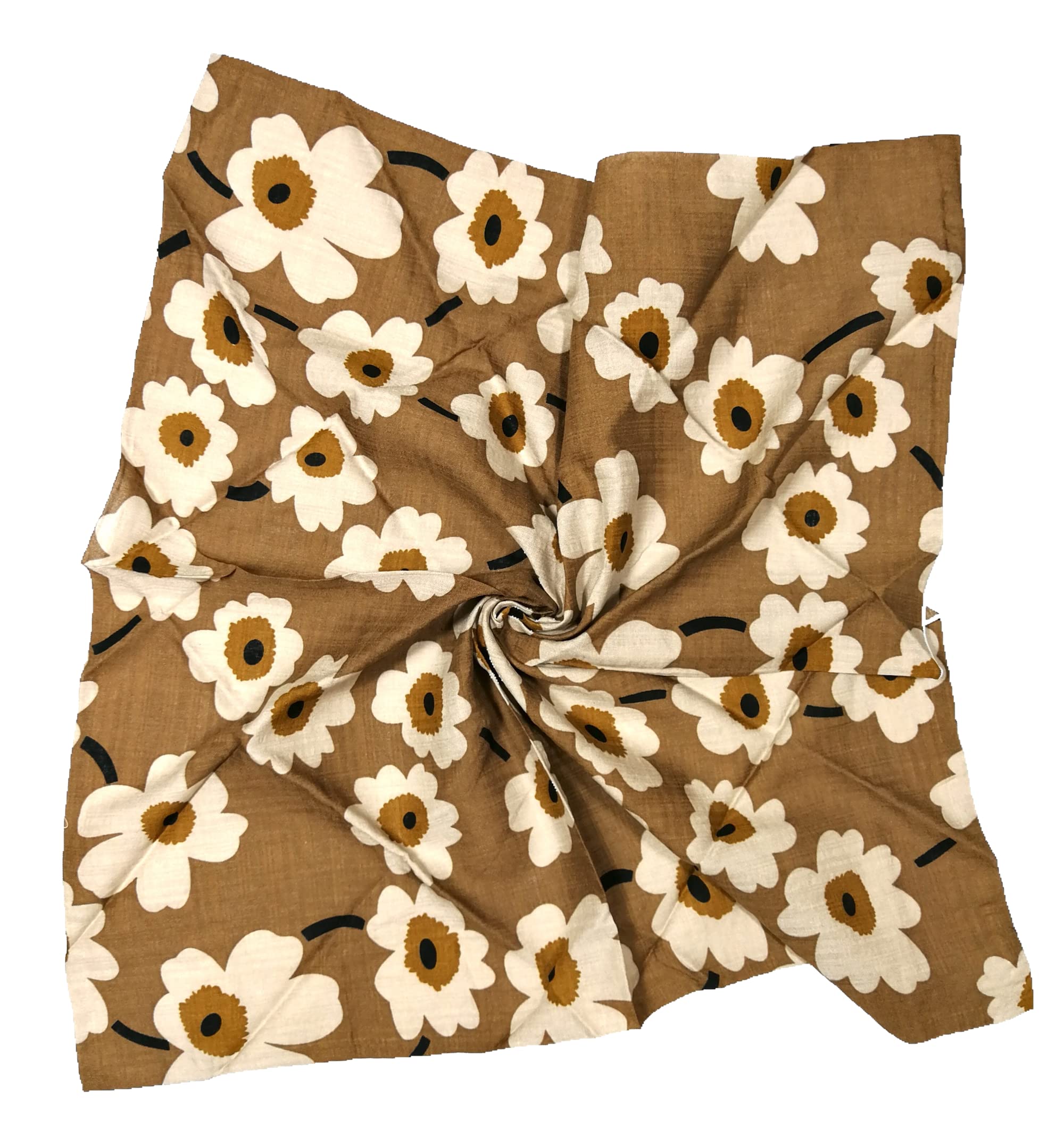 Shanlin Unisex Floral Cotton Bandanas 22x22 inch