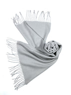 Shanlin 100% Cashmere Ultra Soft Solid & Plaid Scarf for Men & Women with Gift Box