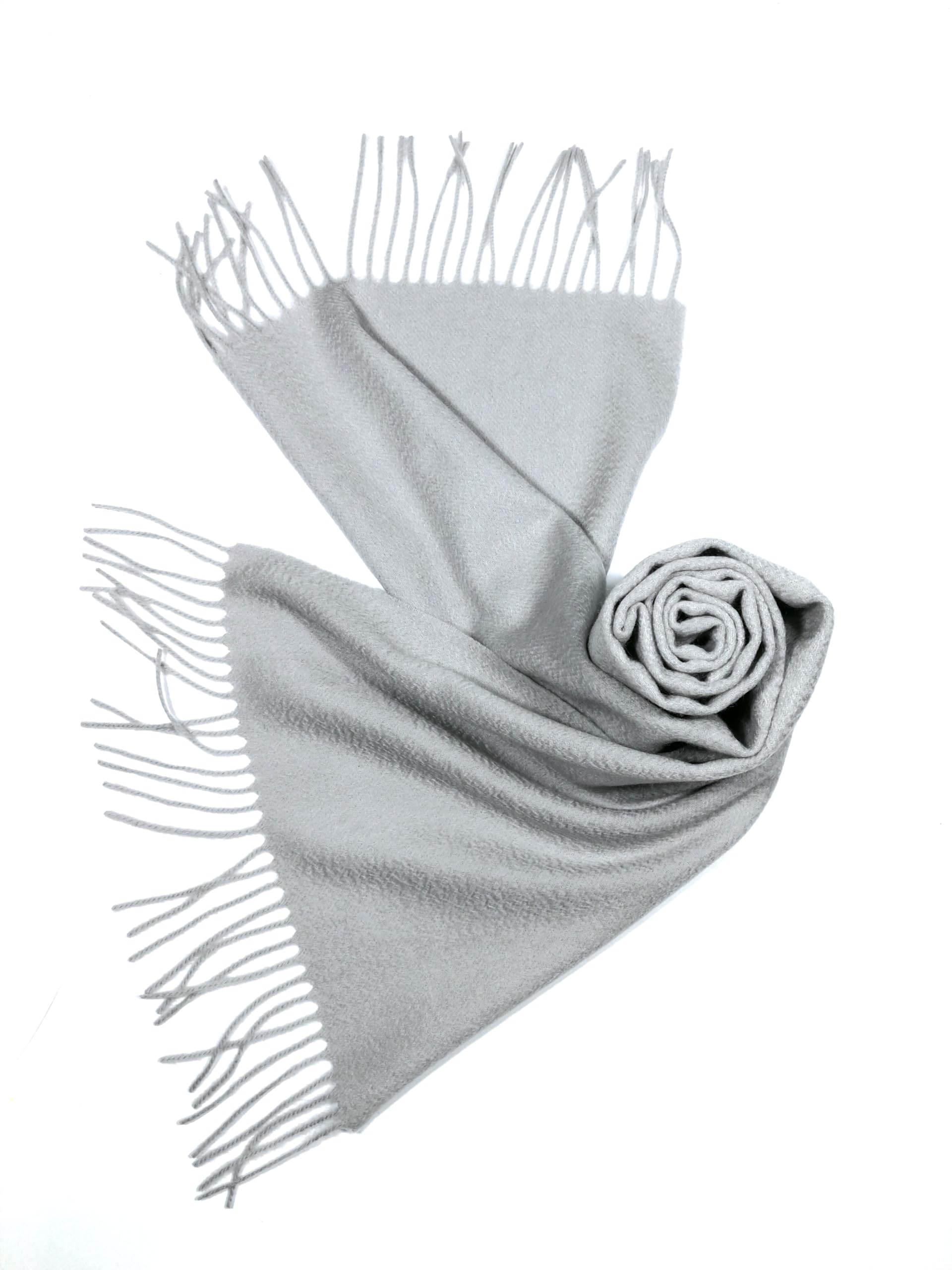 Shanlin 100% Cashmere Ultra Soft Solid & Plaid Scarf for Men & Women with Gift Box