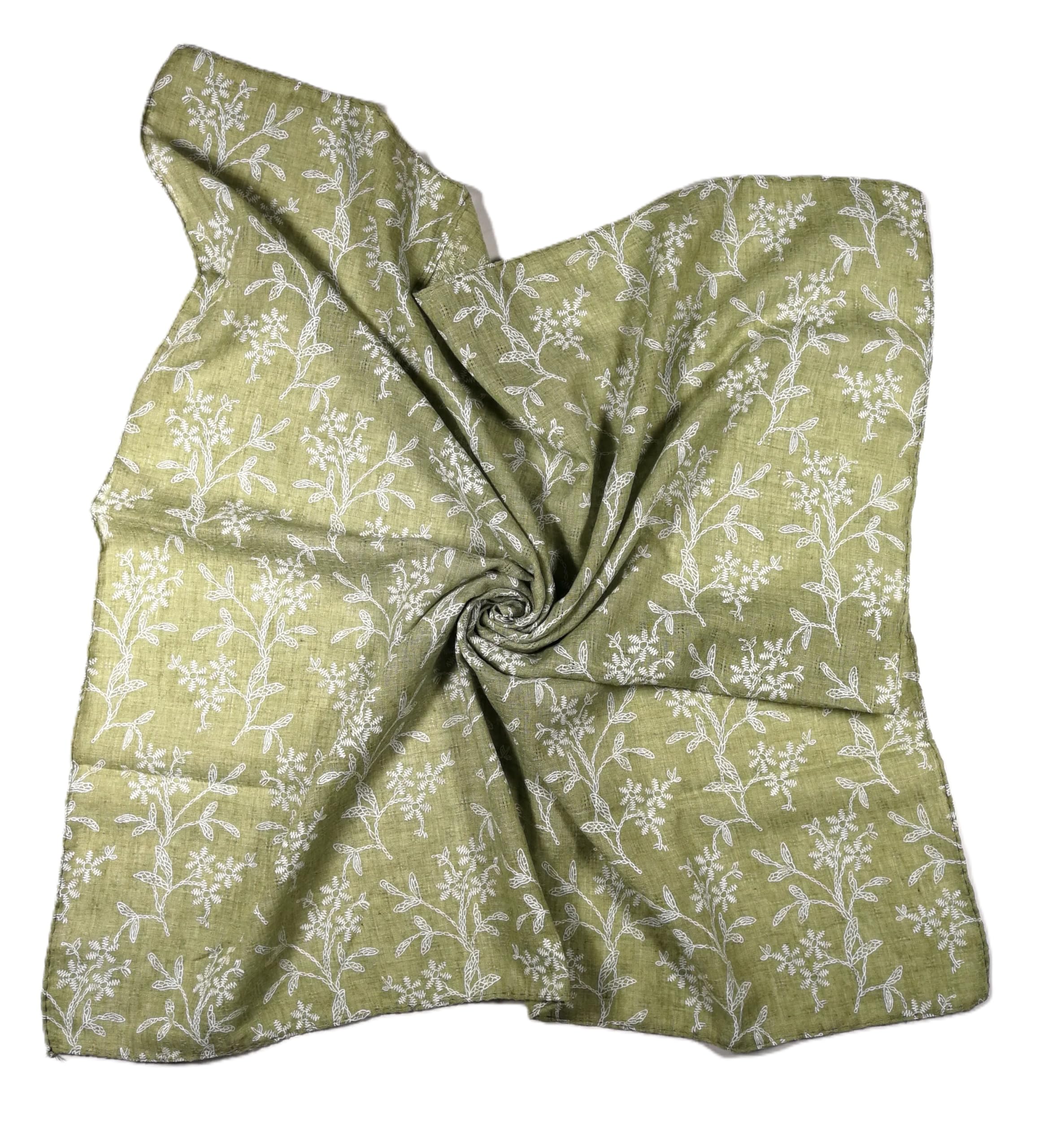 Shanlin Unisex Cotton Square Bandanas Scarves 24x24