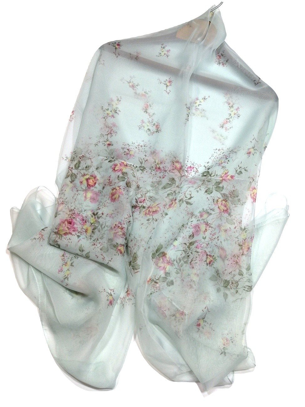 Shanlin Super Large Silk Feel Floral Scarves for Women in Gift Box