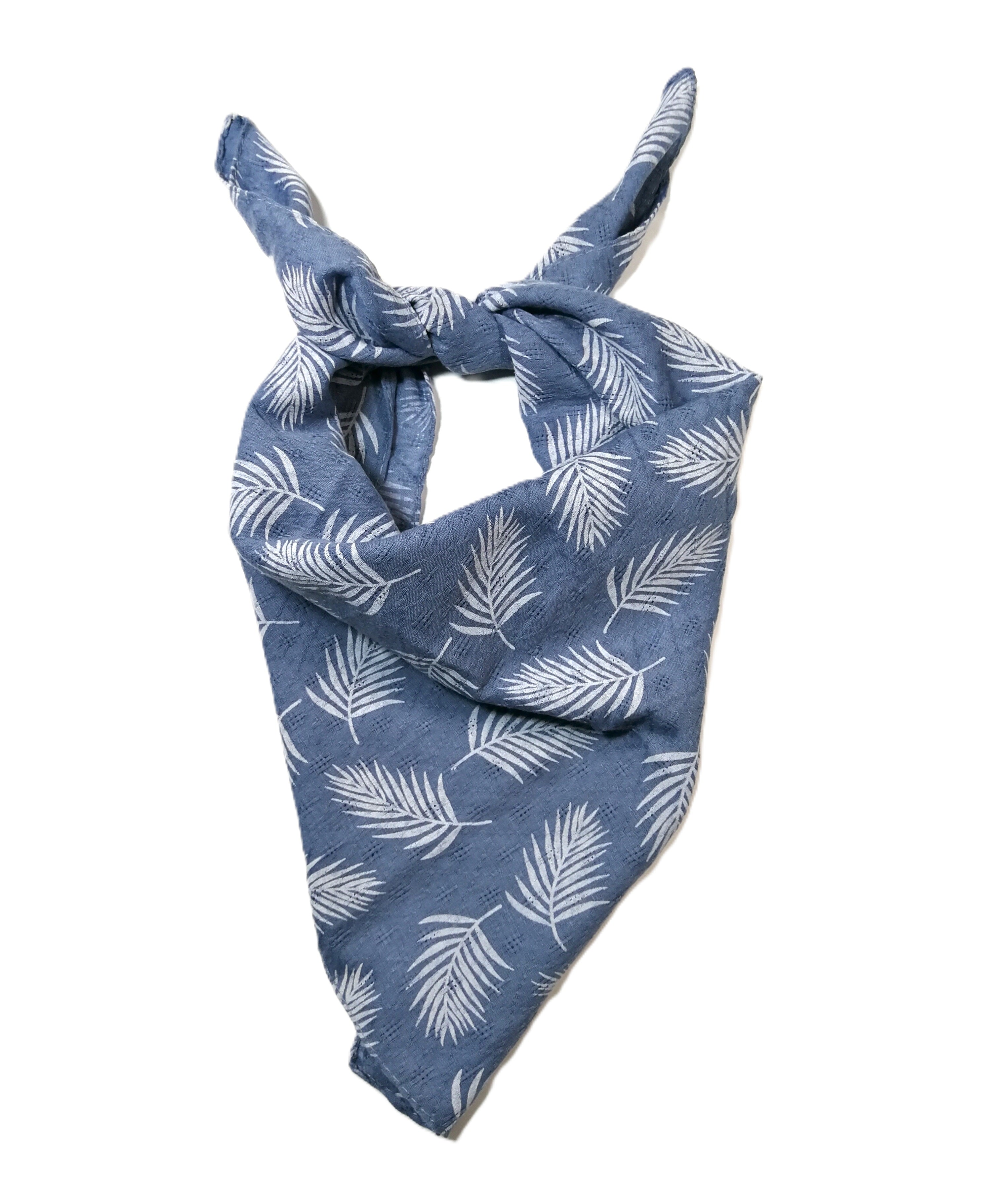 Shanlin Unisex Cotton Square Bandanas Scarves 24x24 (Leaf Pattern)