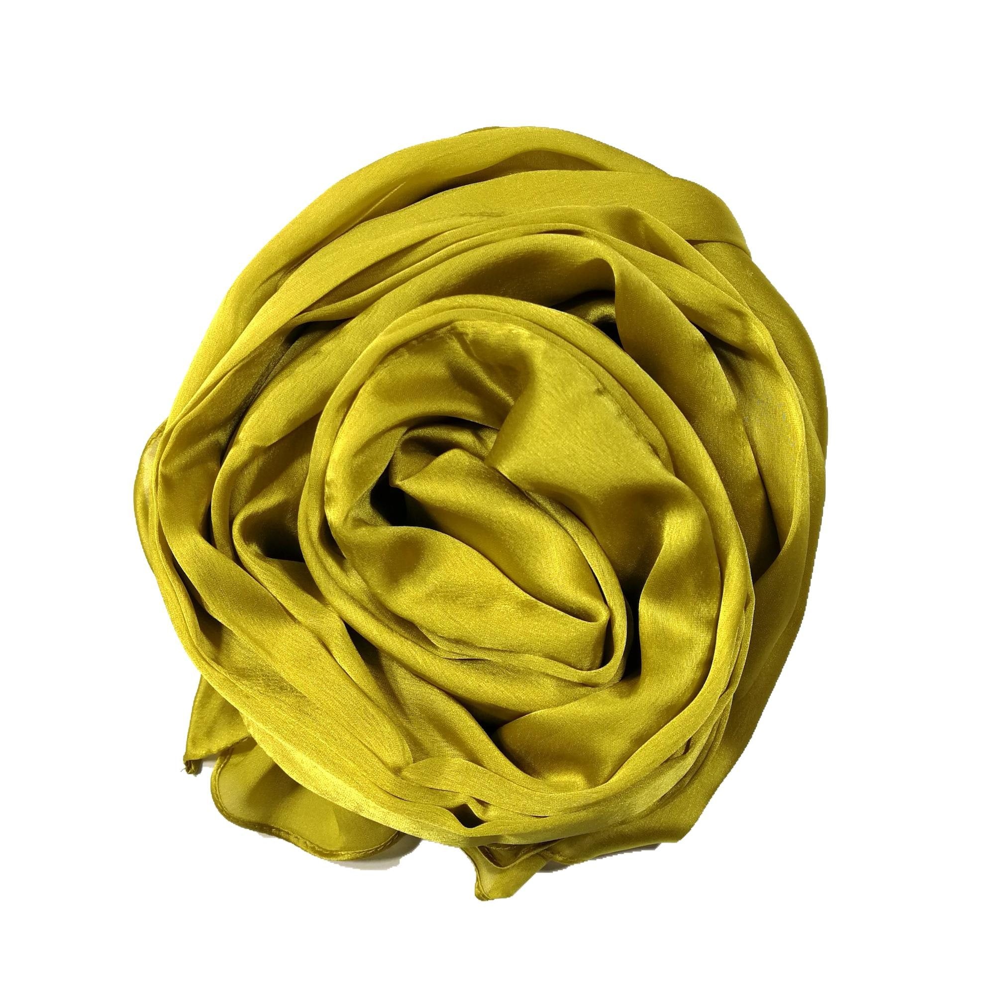 Shanlin Silk Feel Long Satin Patterned & Solid Color Scarves for Women in Gift Box