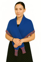 Shanlin Versatile Rainbow Hem Knit Cocoon Cardigan Sweater Shawl