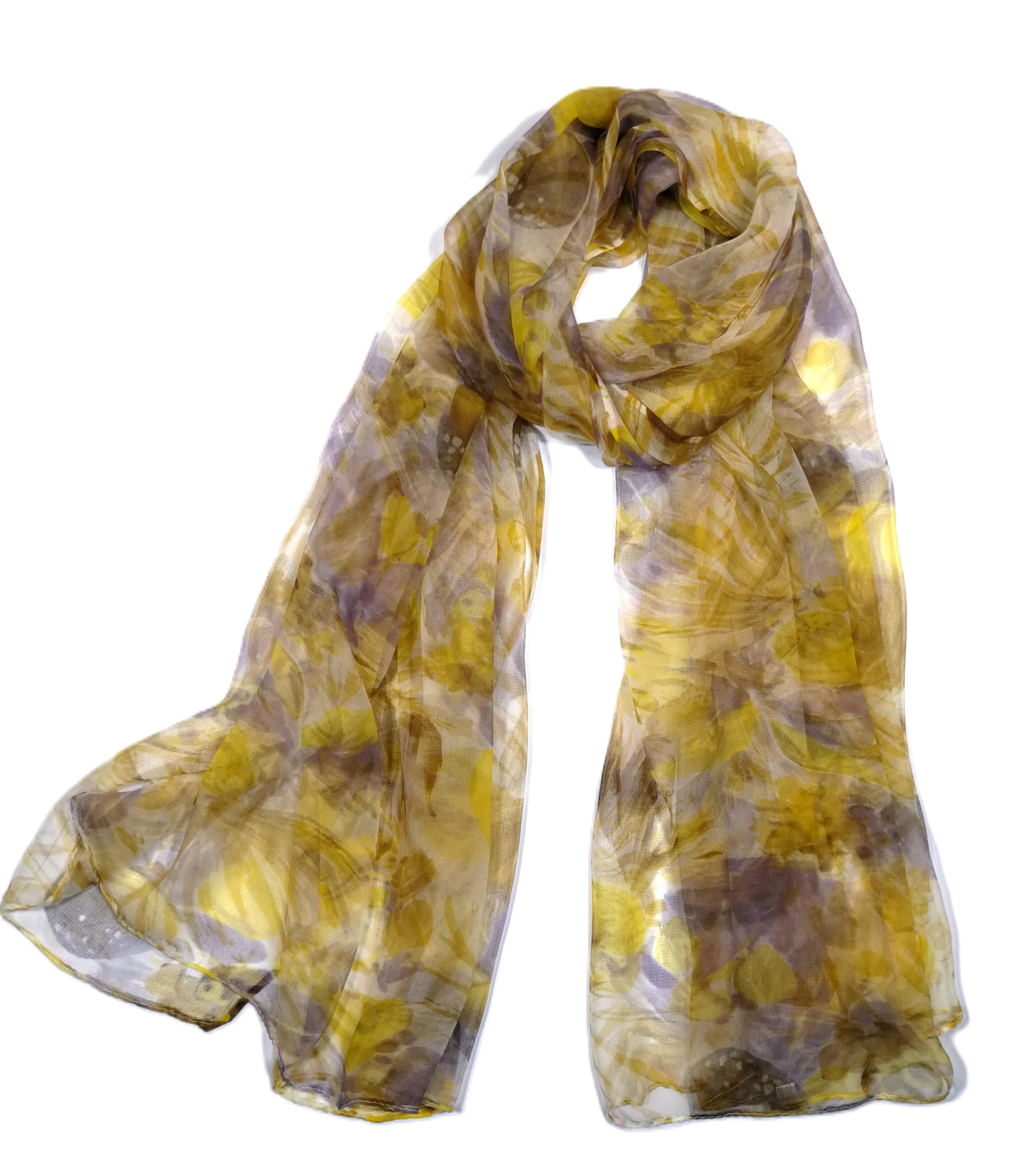 Shanlin Mulberry Silk Long Scarves (62"x40")