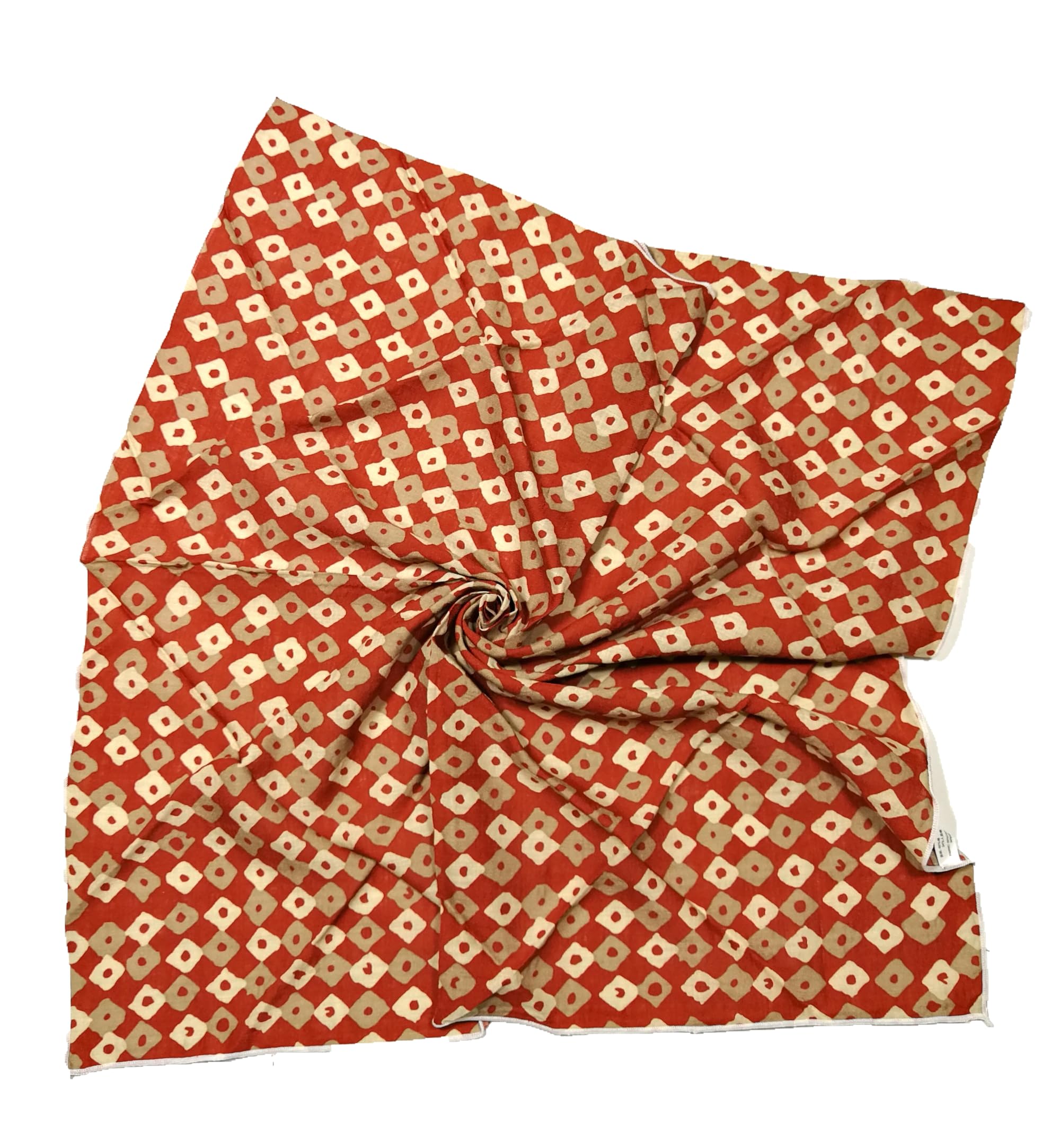 Shanlin Unisex Cotton Square Scarf Bandanas 22x22 inch