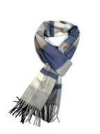 Shanlin 100% Cashmere Ultra Soft Solid & Plaid Scarf for Men & Women with Gift Box