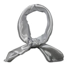 Shanlin Solid Color Silk Feel Satin Square Scarf Bandanas (23.5"X23.5")