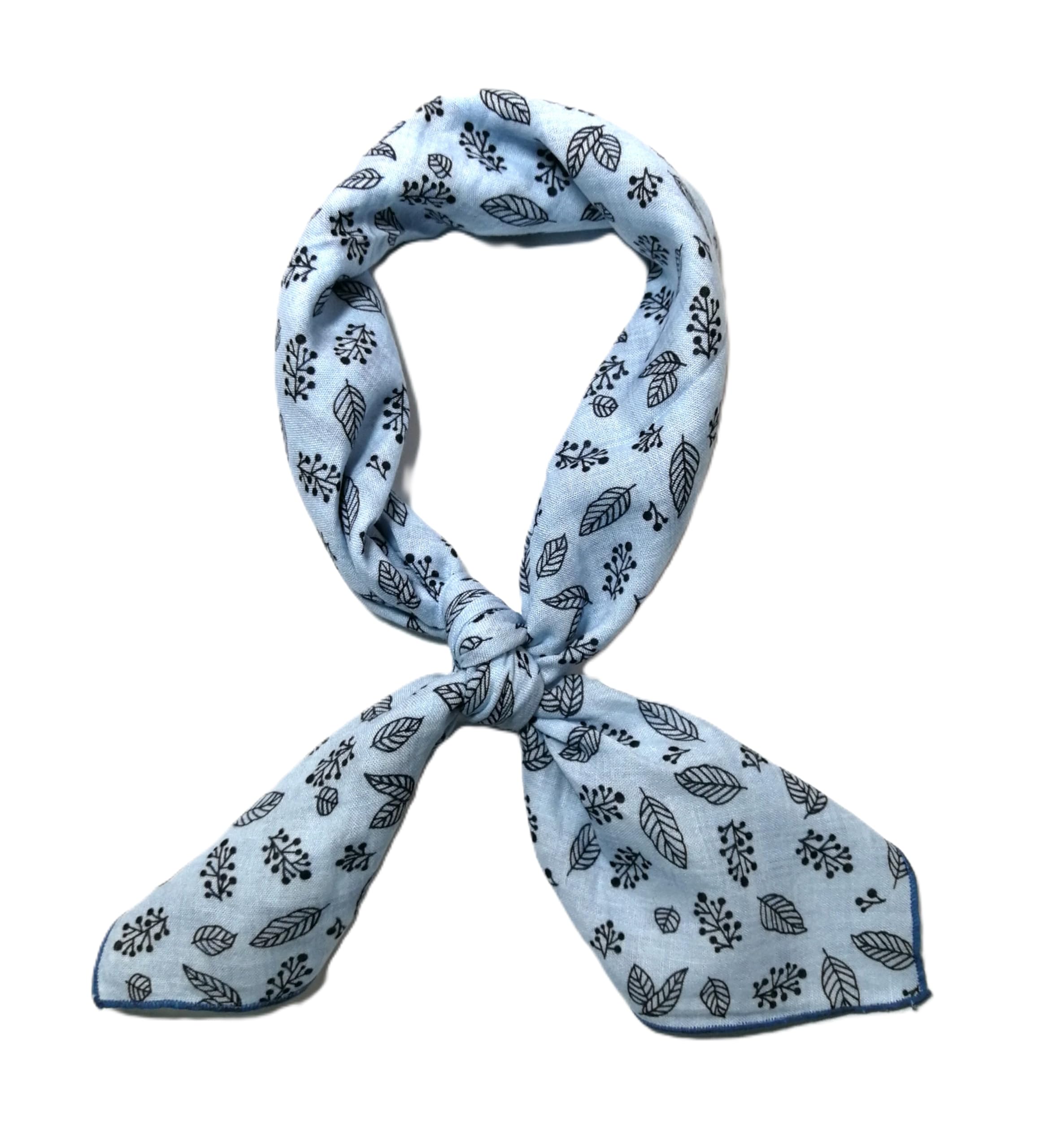 Shanlin Unisex Floral Cotton Square Scarf Bandanas 22x22 inch