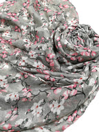 Shanlin Unisex Lightweight Floral & Pattern Scarves for Women – 185 x 90 cm