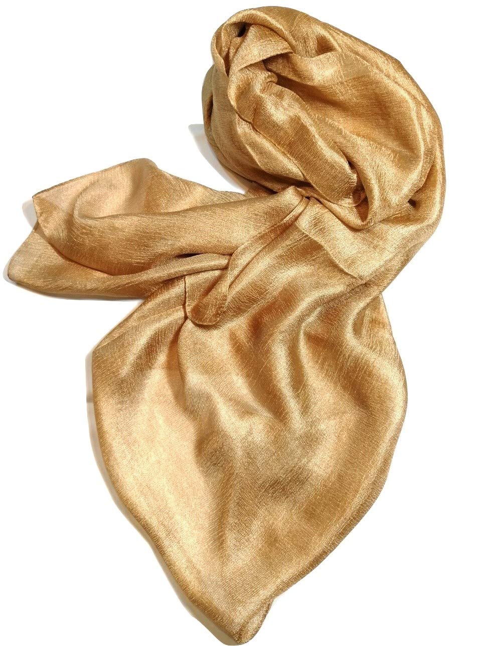 Shanlin Solid Color Silk Feel Long Scarves