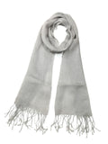 Shanlin Unisex 100% Linen Scarves for Men and Women (71"x22") Solid Color