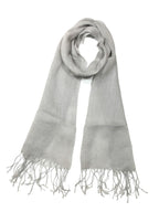 Shanlin Unisex 100% Linen Scarves for Men and Women (71"x22") Solid Color