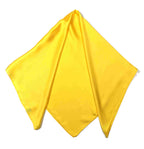Shanlin Silk Feel Pattern Square Scarves 27" X 27"(Solid Color)