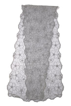 Shanlin Delicate Floral Embroidered Mesh Lace Scarf for Women