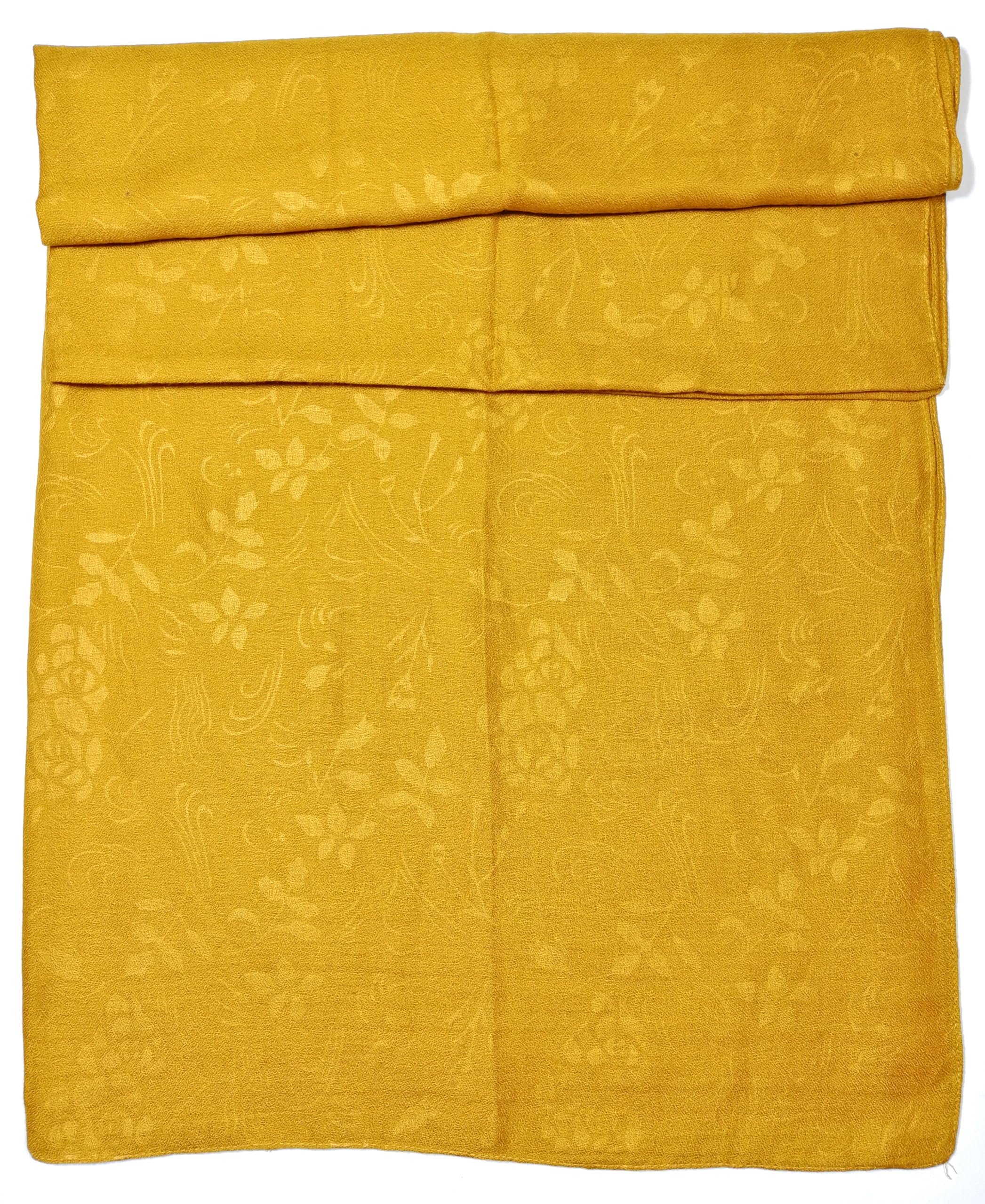Shanlin Floral Pattern Solid Color Long Scarves for Women