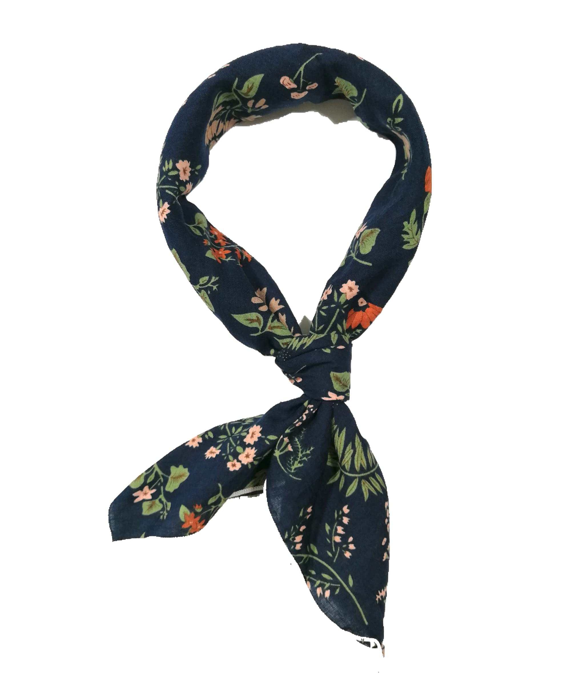 Shanlin Unisex Cotton Square Scarf Bandanas 22x22 inch