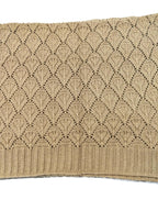 Shanlin Rhombus-Shaped Hollow Pattern Cocoon Cardigan Sweater Shawl