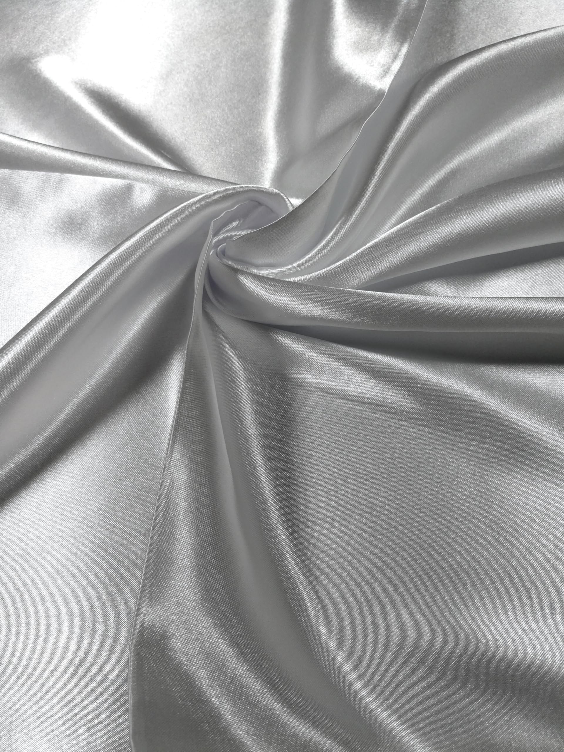 Shanlin Solid Color Silk Feel Satin Square Scarf Bandanas (23.5"X23.5")