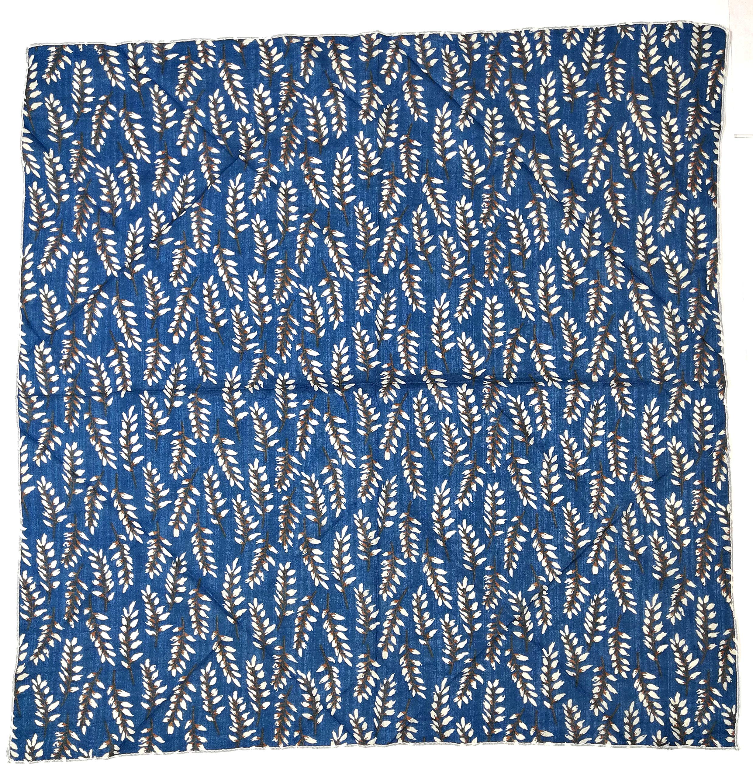 Shanlin Unisex Cotton Square Scarf Bandanas 22x22 inch
