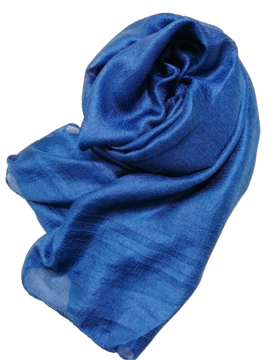 Shanlin Solid Color Silk Feel Long Scarves