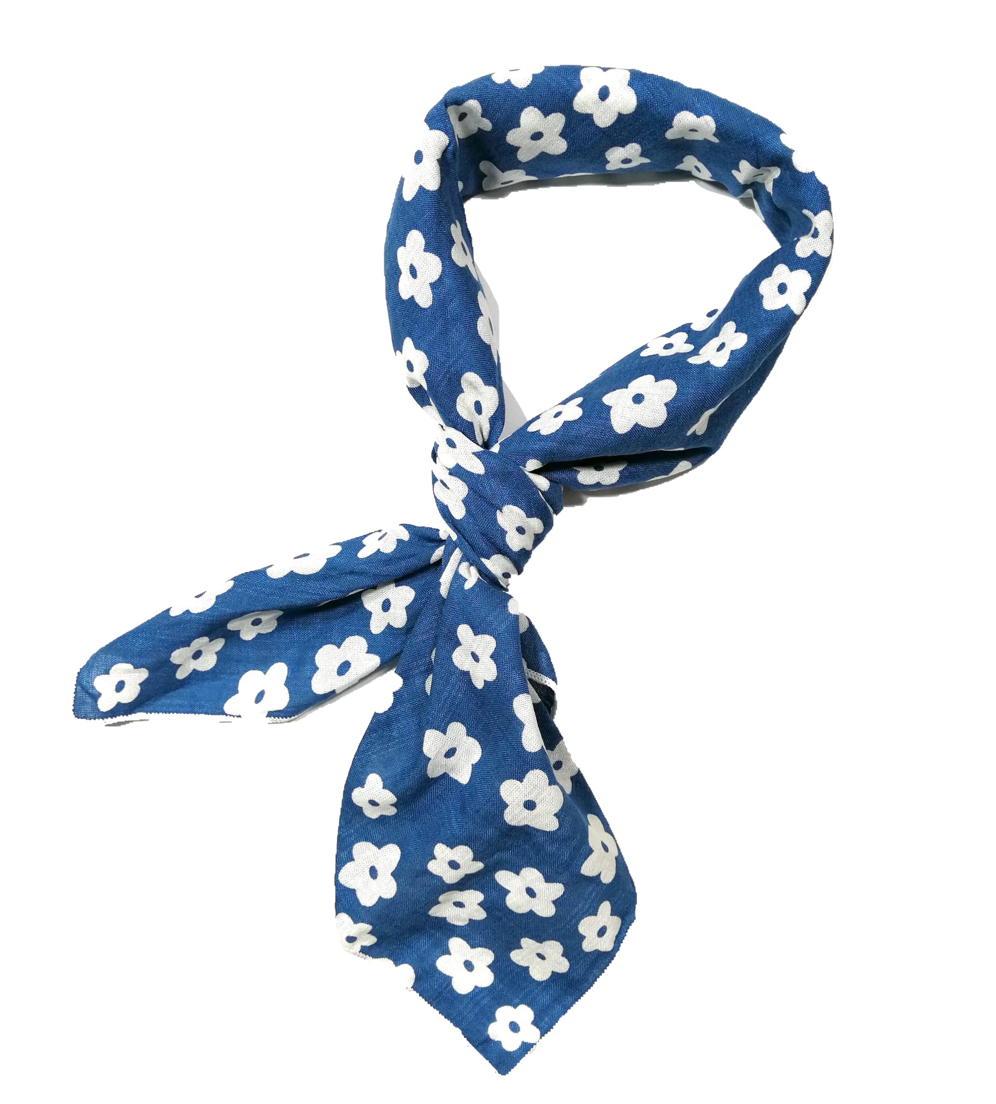 Shanlin Unisex Floral Cotton Bandanas 22x22 inch