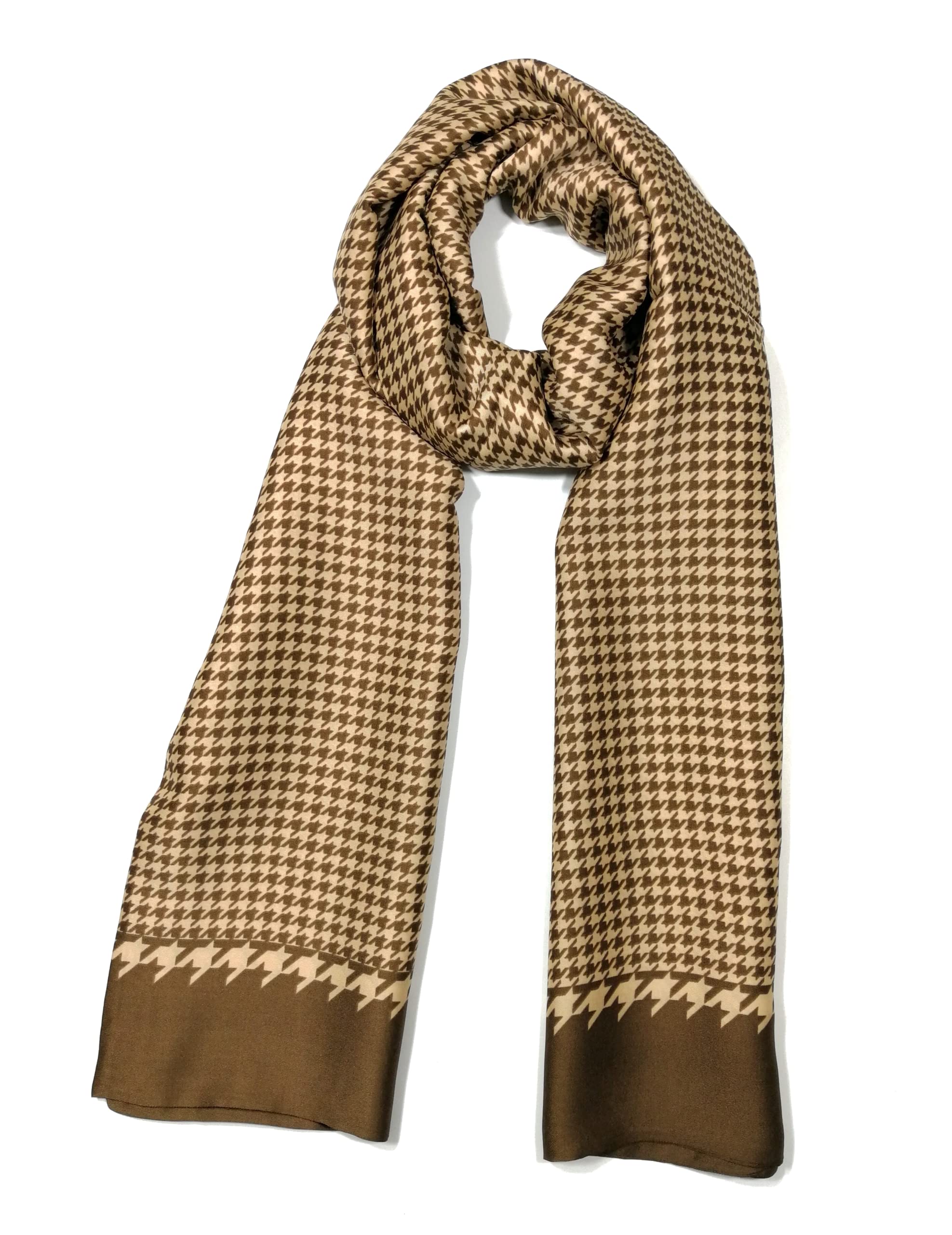 Shanlin Silk Feel Double-Layered Scarves for Men in Gift Box