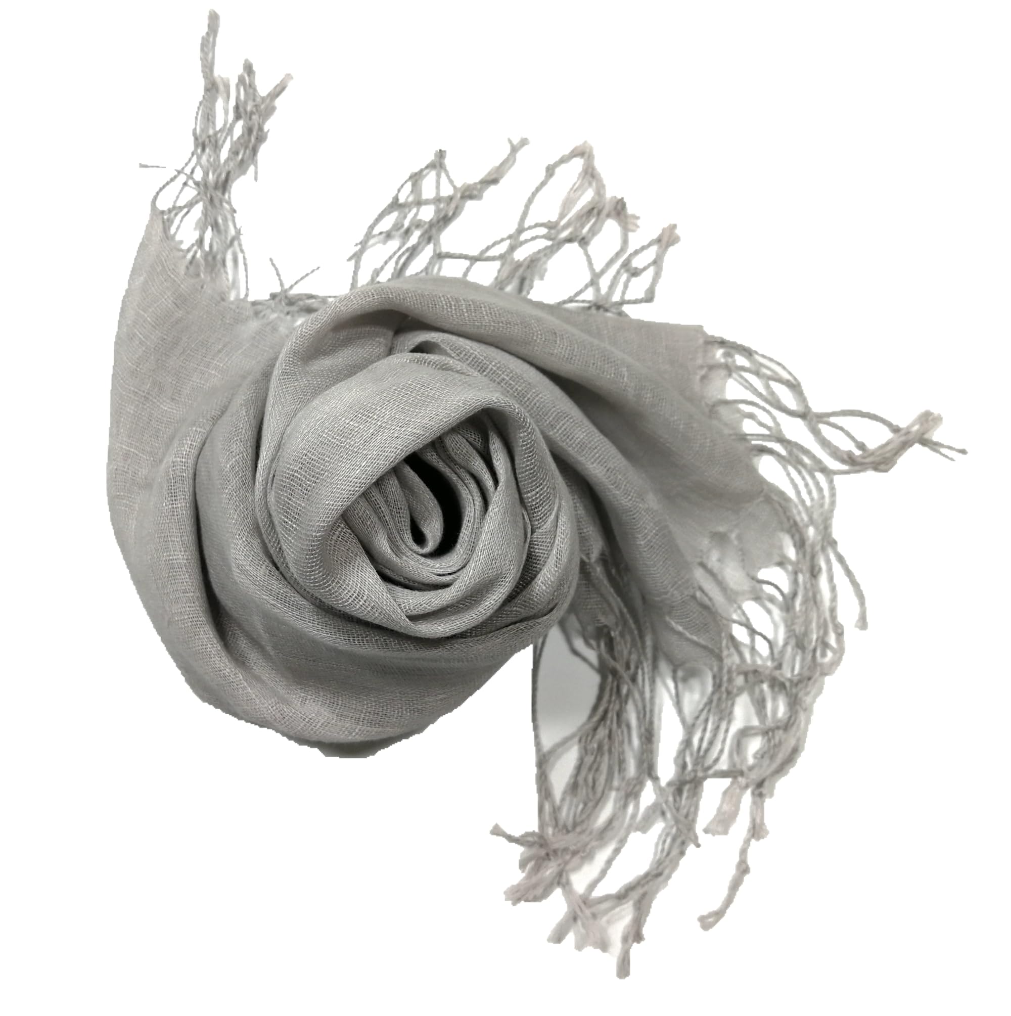 Shanlin Unisex 100% Linen Scarves for Men and Women (71"x22")