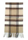 Shanlin 100% Cashmere Ultra Soft Solid & Plaid Scarf for Men & Women with Gift Box