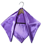 Shanlin Solid Color Silk Feel Satin Square Scarf Bandanas (23.5"X23.5")