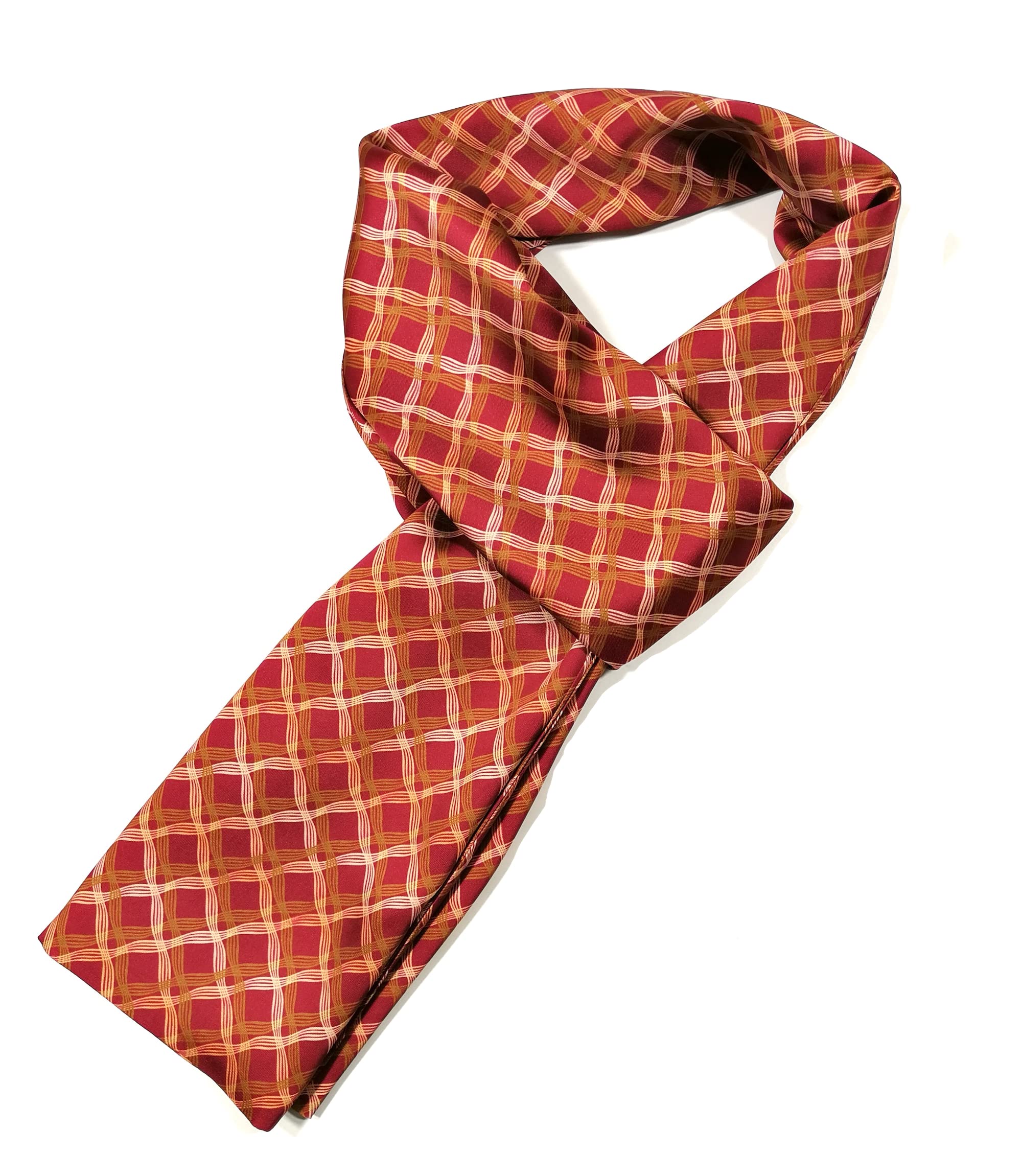 Shanlin Silk Feel Double-Layered Scarves for Men in Gift Box