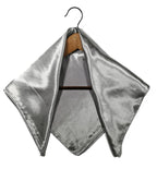 Shanlin Solid Color Silk Feel Satin Square Scarf Bandanas (23.5"X23.5")