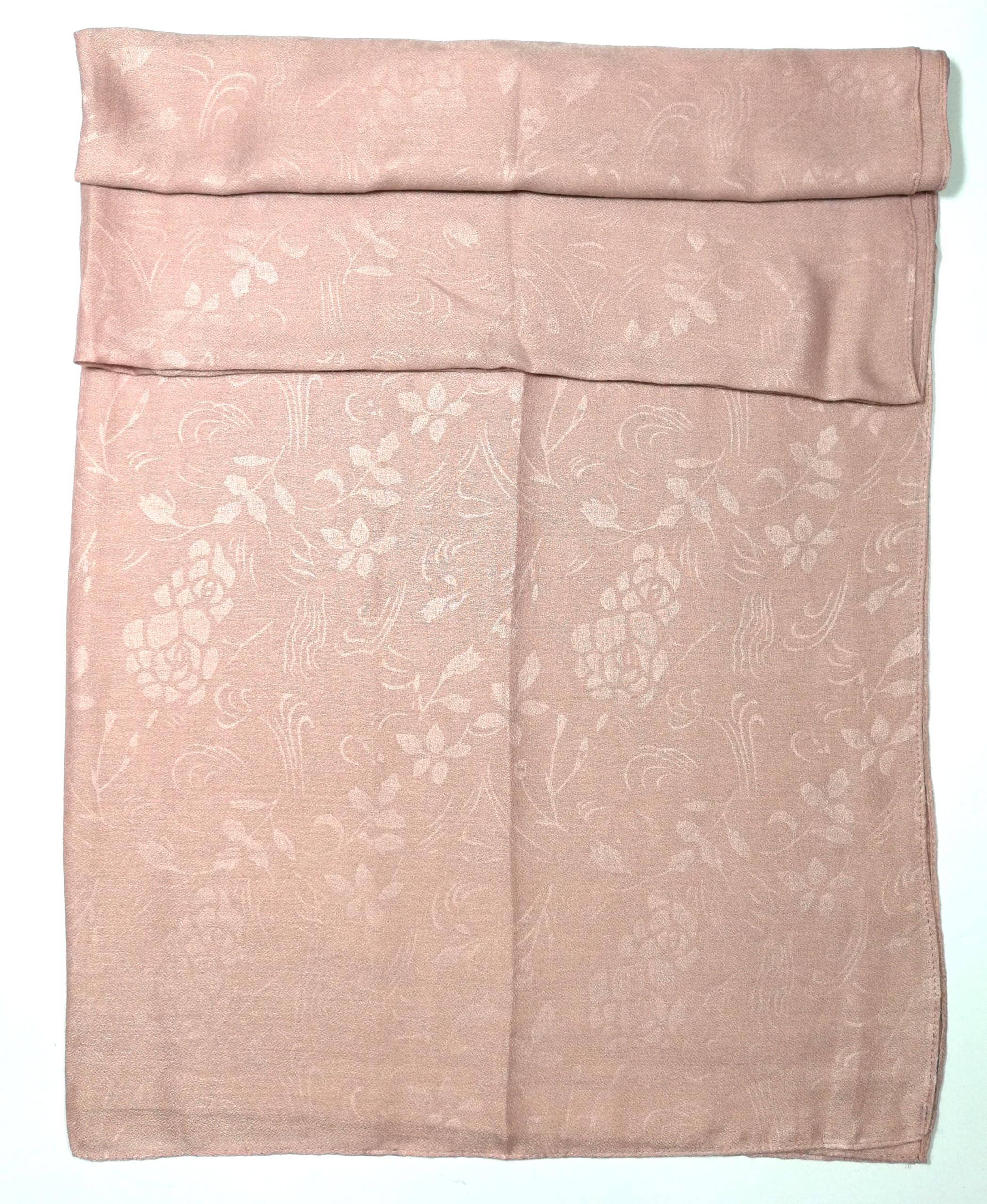 Shanlin Floral Pattern Solid Color Long Scarves for Women