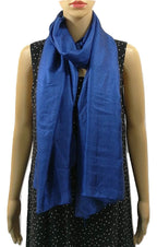 Shanlin Solid Color Silk Feel Long Scarves