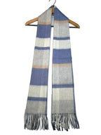 Shanlin 100% Cashmere Ultra Soft Solid & Plaid Scarf for Men & Women with Gift Box