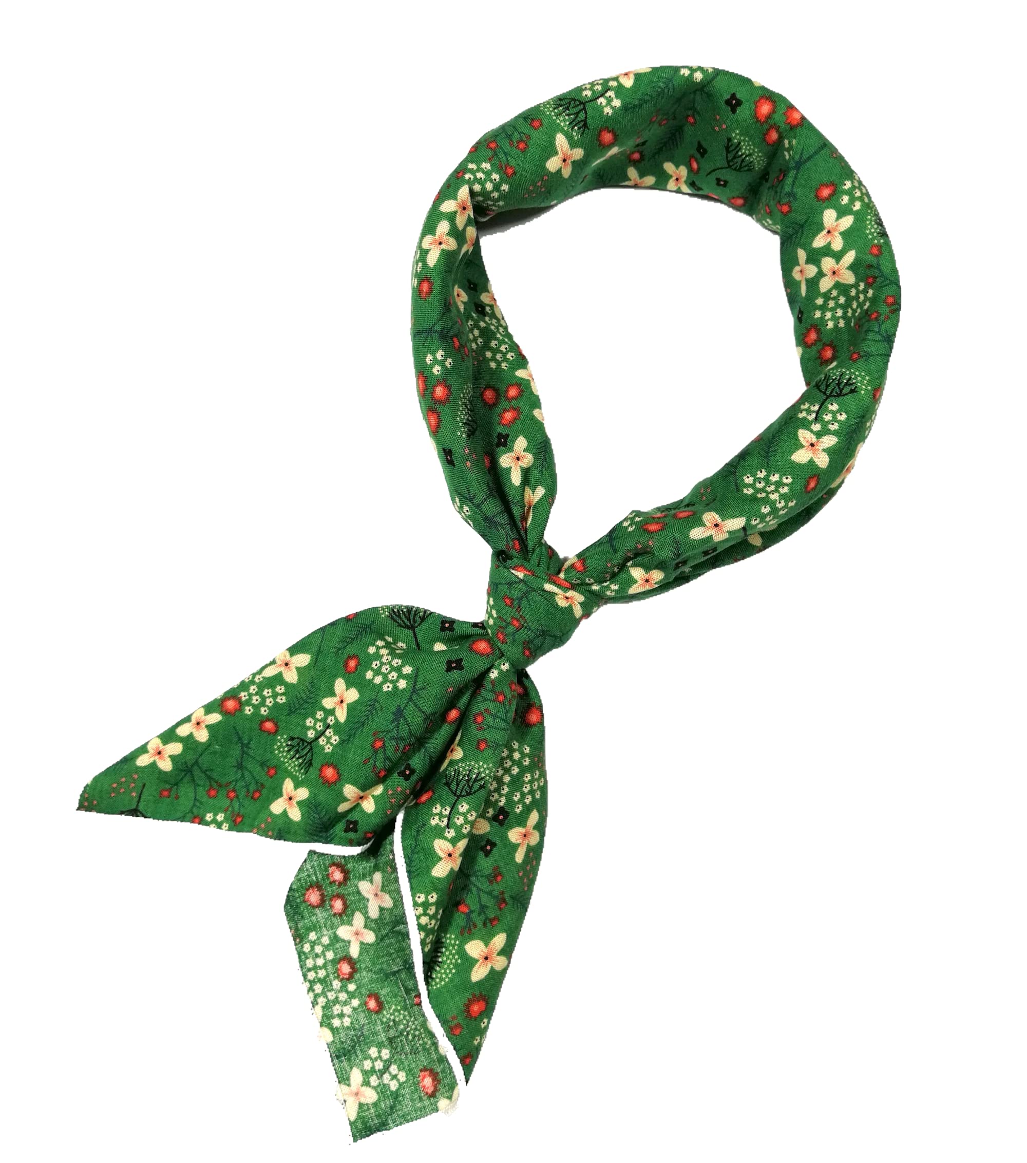 Shanlin Unisex Floral Cotton Bandanas 22x22 inch