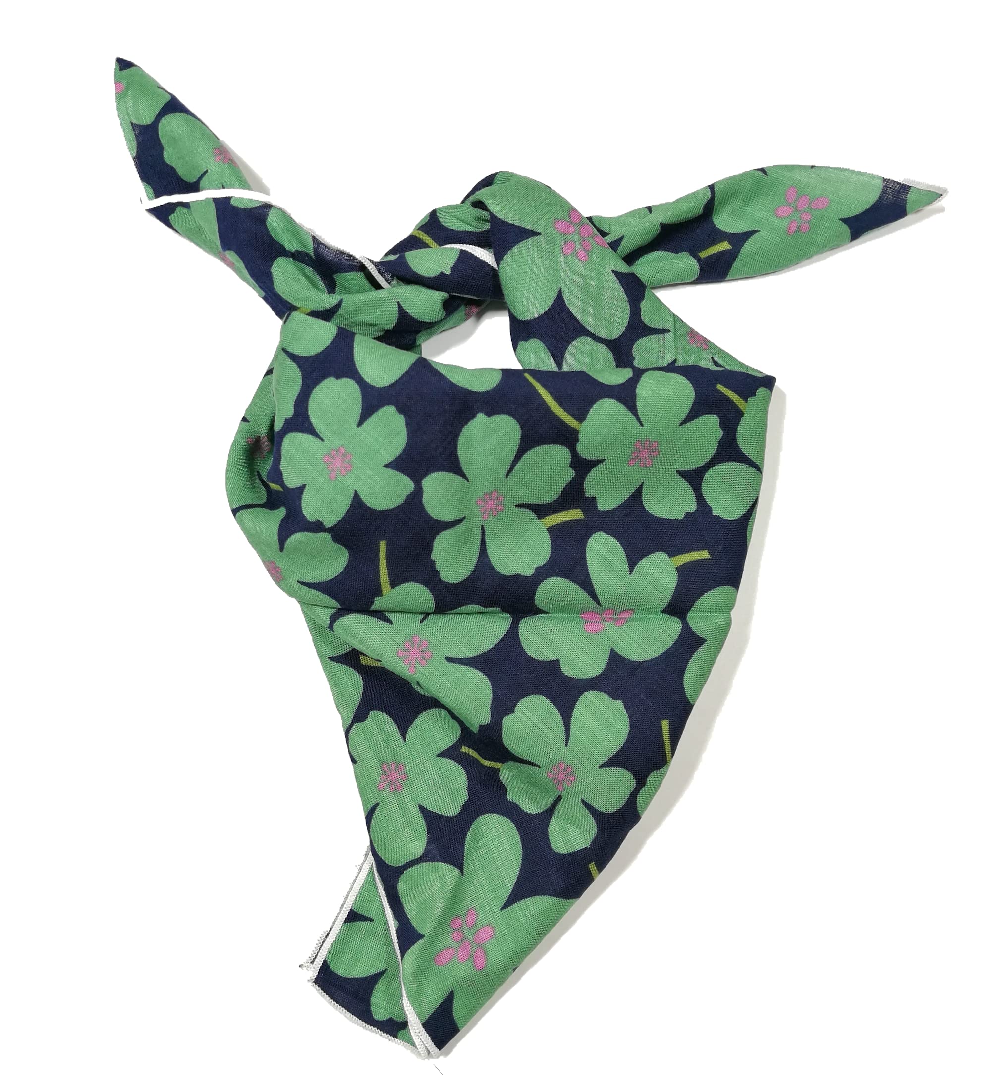 Shanlin Unisex Floral Cotton Bandanas 22x22 inch