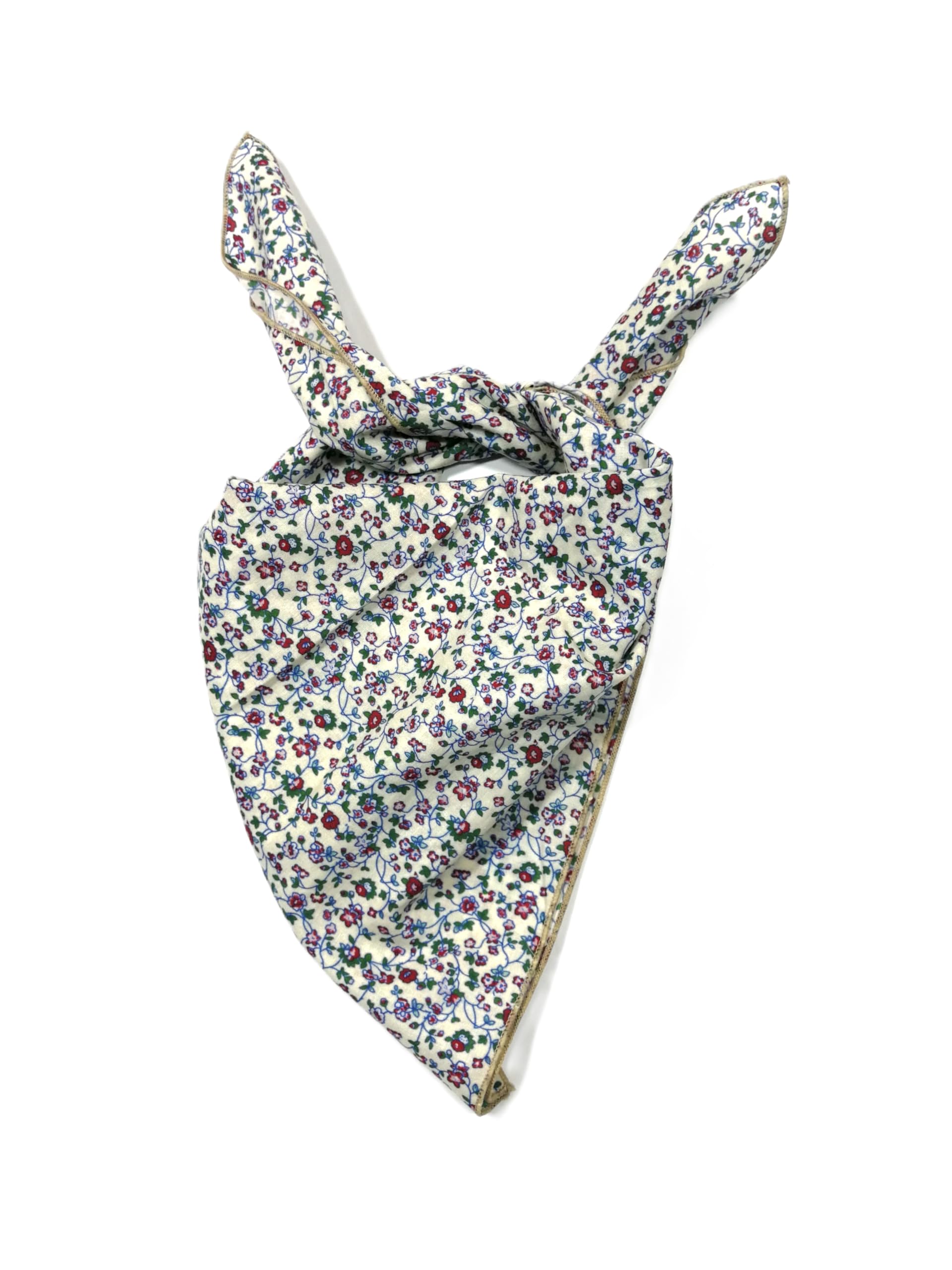 Shanlin Unisex Floral Cotton Square Scarf Bandanas 22x22 inch