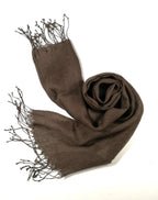 Shanlin Unisex 100% Linen Scarves for Men and Women (71"x22") Solid Color