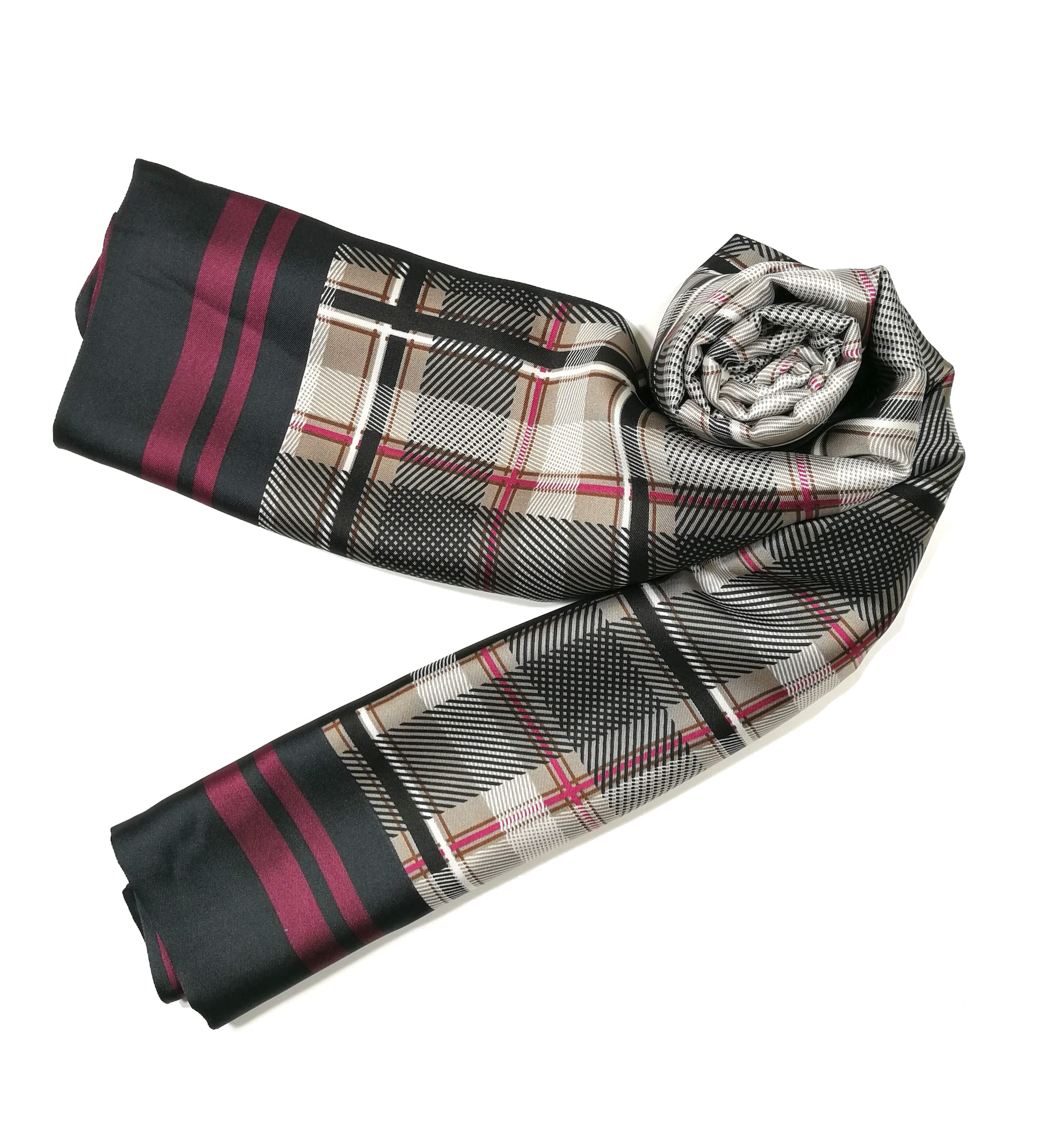 Shanlin Silk Feel Double-Layered Scarves for Men in Gift Box