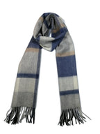 Shanlin 100% Cashmere Ultra Soft Solid & Plaid Scarf for Men & Women with Gift Box