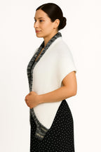 Shanlin Versatile Rainbow Hem Knit Cocoon Cardigan Sweater Shawl