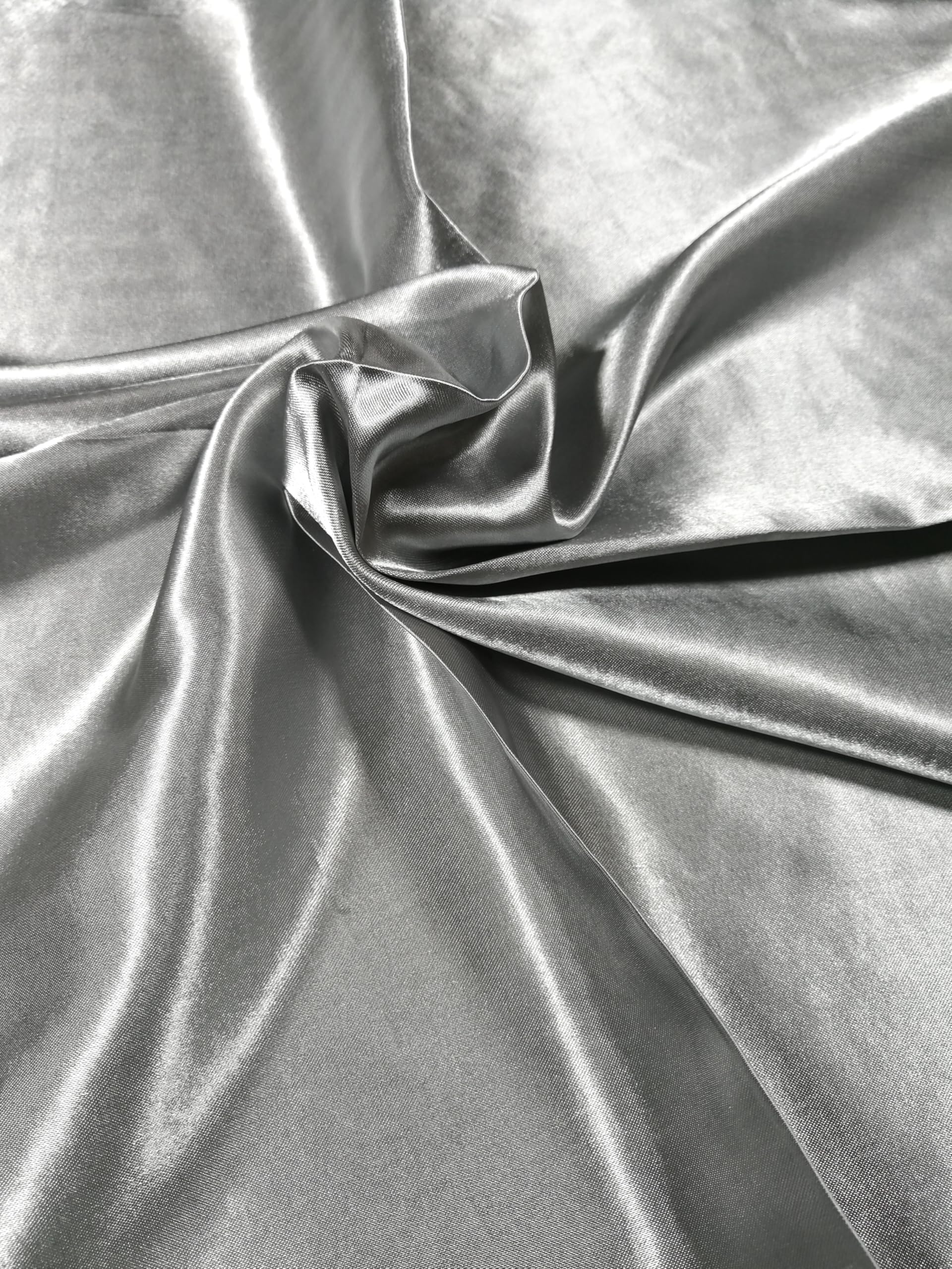 Shanlin Solid Color Silk Feel Satin Square Scarf Bandanas (23.5"X23.5")