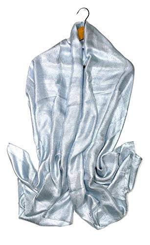 Shanlin Solid Color Silk Feel Long Scarves